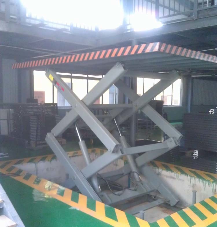 新星车间固定剪叉式升降机